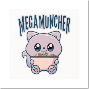 Mega muncher Posters and Art